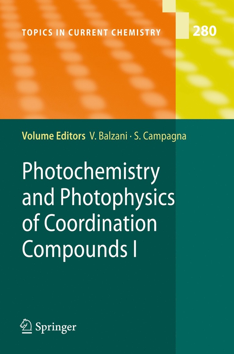 Vincenzo Balzani, Sebastiano Campagna - Photochemistry and Photophysics of Coordination Compounds I, Inbunden