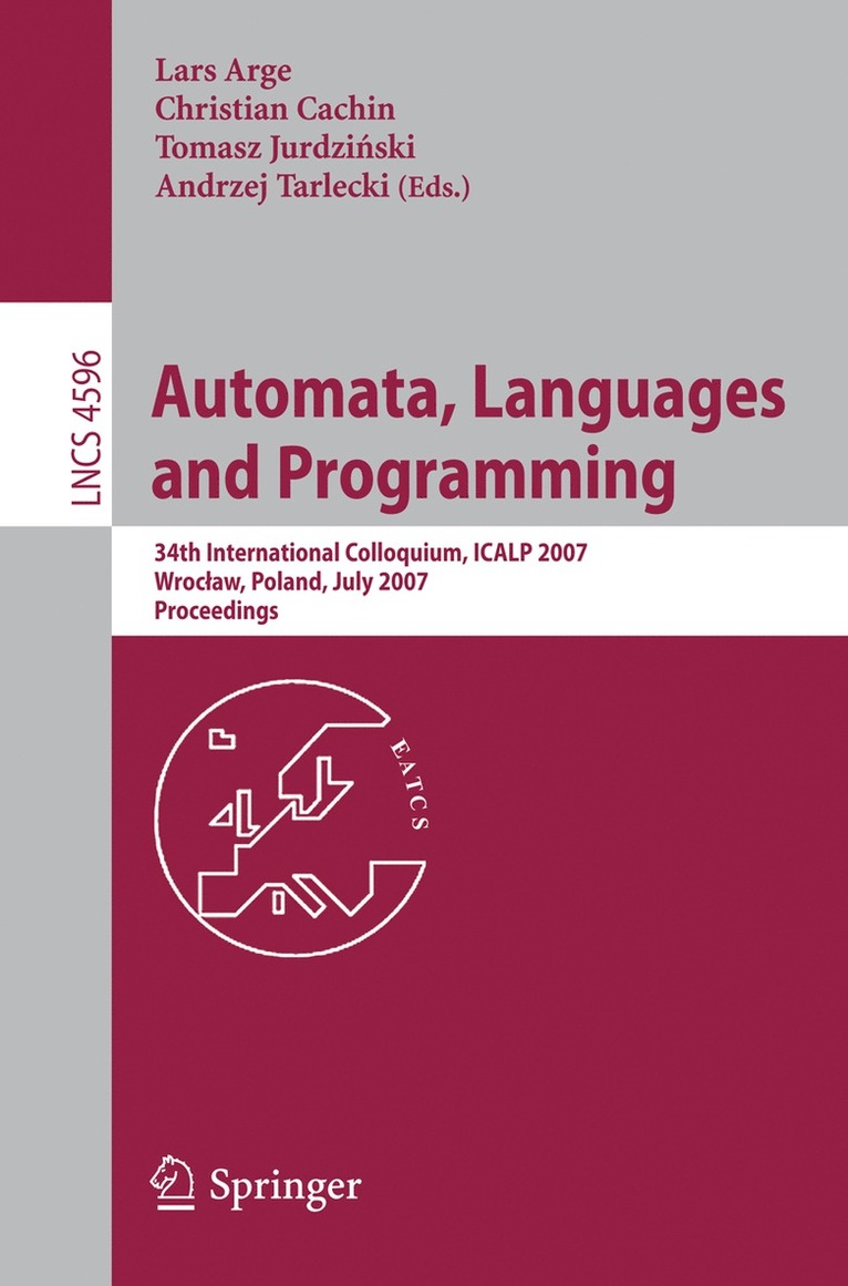 Automata, Languages and Programming 1