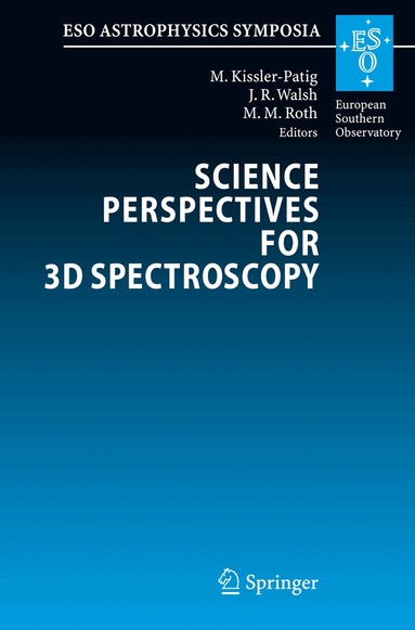 Markus Kissler-Patig, Jeremy Walsh, Martin M. Roth - Science Perspectives for 3D Spectroscopy, Inbunden