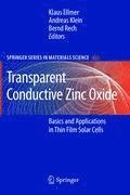 bokomslag Transparent Conductive Zinc Oxide