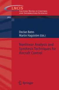 bokomslag Nonlinear Analysis and Synthesis Techniques for Aircraft Control