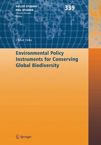 bokomslag Environmental Policy Instruments for Conserving Global Biodiversity
