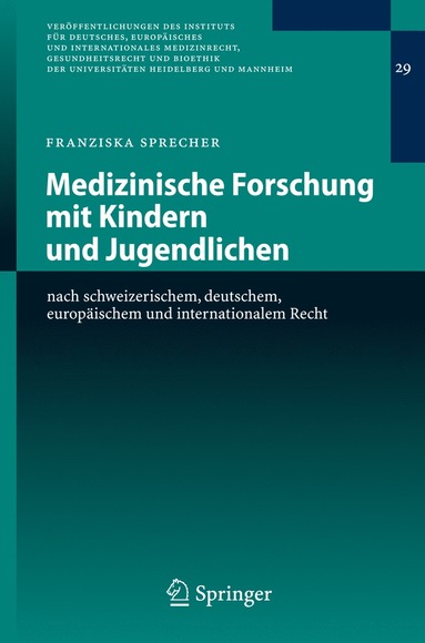 bokomslag Medizinische Forschung mit Kindern und Jugendlichen