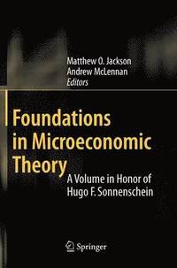 bokomslag Foundations in Microeconomic Theory