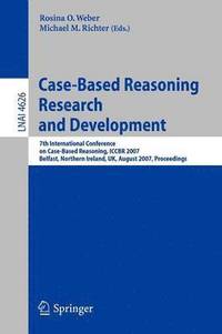 bokomslag Case-Based Reasoning Research and Development