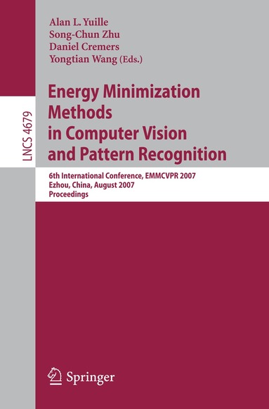 Alan L. Yuille, Song-Chun Zhu, Daniel Cremers, Yongtian Wang - Energy Minimization Methods in Computer Vision and Pattern Recognition, Häftad