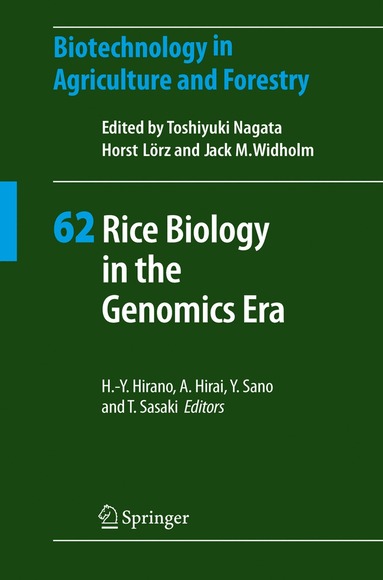 bokomslag Rice Biology in the Genomics Era