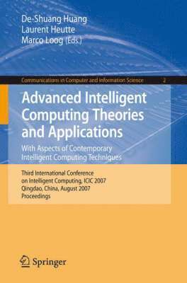 De-Shuang Huang, Laurent Heutte, Marco Loog - Advanced Intelligent Computing Theories and Applications, Häftad