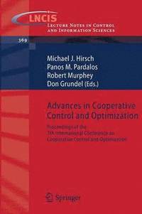 bokomslag Advances in Cooperative Control and Optimization
