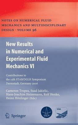 bokomslag New Results in Numerical and Experimental Fluid Mechanics VI