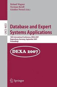 bokomslag Database and Expert Systems Applications