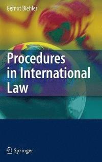 bokomslag Procedures in International Law
