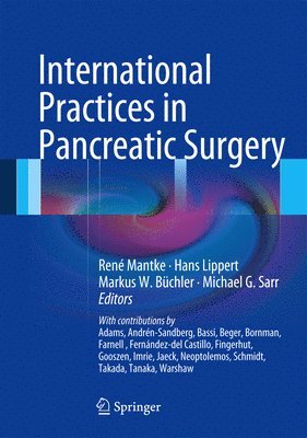 bokomslag International Practices in Pancreatic Surgery