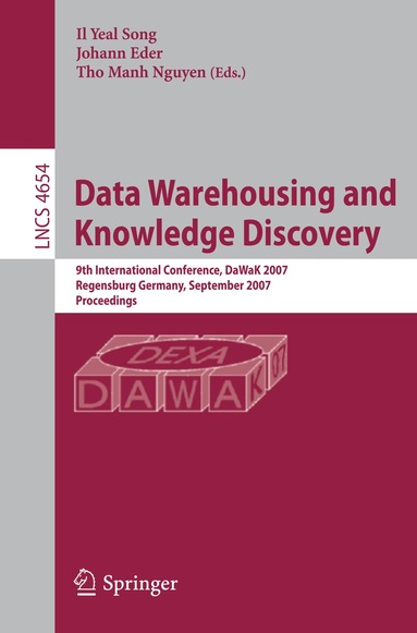 Il Yeol Song, Johann Eder, Tho Manh Nguyen - Data Warehousing and Knowledge Discovery, Häftad