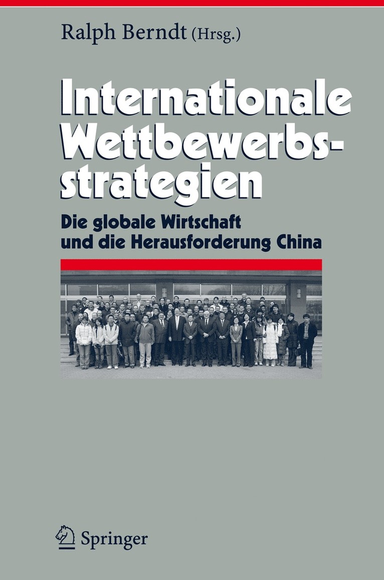 Ralph Berndt - Internationale Wettbewerbsstrategien, Inbunden