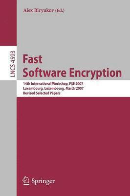 bokomslag Fast Software Encryption