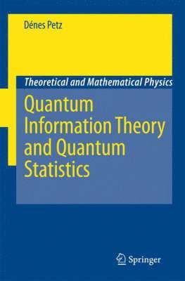 Quantum Information Theory and Quantum Statistics 1