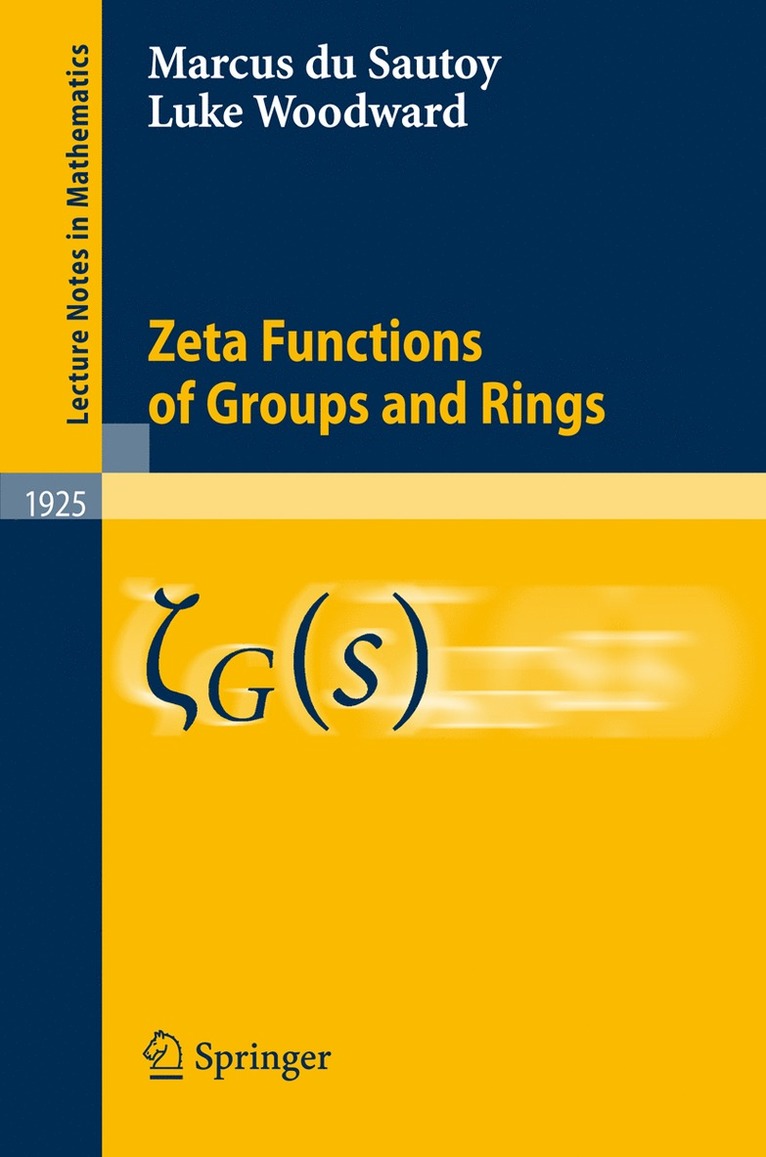 Zeta Functions of Groups and Rings 1