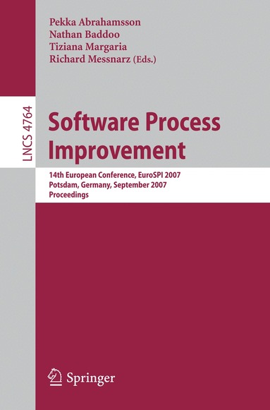 Pekka Abrahamsson, Nathan Baddoo, Tiziana Margaria, Richard Messnarz - Software Process Improvement, Häftad