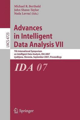 Advances in Intelligent Data Analysis VII 1