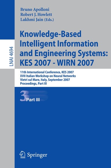 Bruno Apolloni, Bruno Apolloni - Knowledge-Based Intelligent Information and Engineering Systems, Häftad