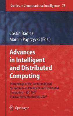 Advances in Intelligent and Distributed Computing 1