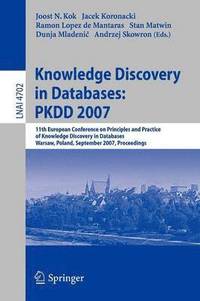 bokomslag Knowledge Discovery in Databases: PKDD 2007