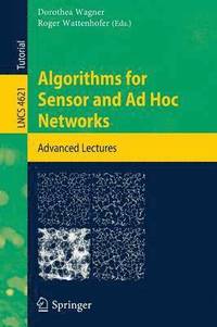 bokomslag Algorithms for Sensor and Ad Hoc Networks