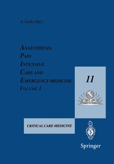 Antonio Gullo - Anaesthesia, Pain, Intensive Care and Emergency Medicine — A.P.I.C.E., Häftad