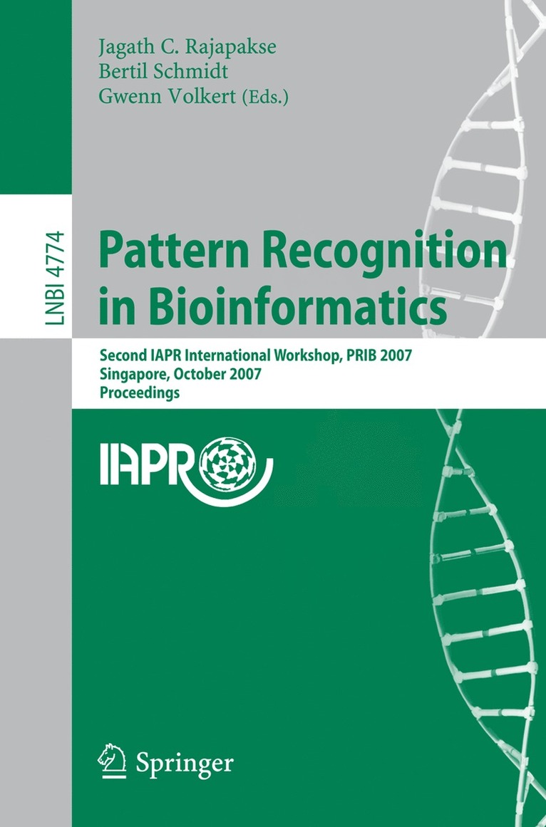 Pattern Recognition in Bioinformatics 1