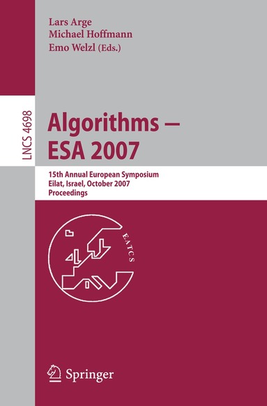 Lars Arge, Michael Hoffmann, Emo Welzl - Algorithms - ESA 2007, Häftad