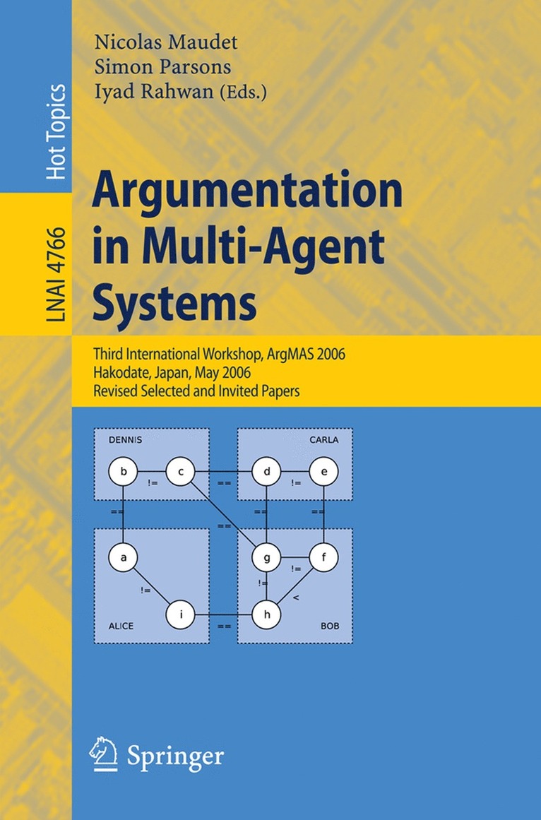 Argumentation in Multi-Agent Systems 1