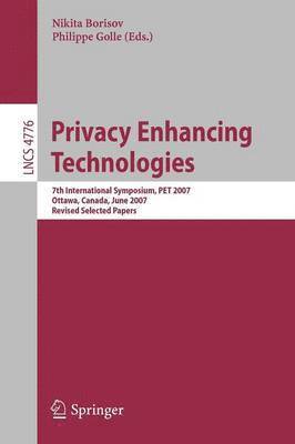 Privacy Enhancing Technologies 1