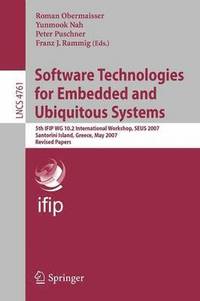 bokomslag Software Technologies for Embedded and Ubiquitous Systems