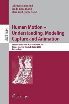 Human Motion - Understanding, Modeling, Capture and Animation 1