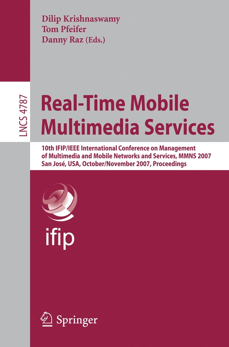 Real-Time Mobile Multimedia Services 1