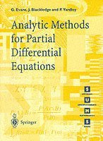 Analytic Methods for Partial Differential Equations 1