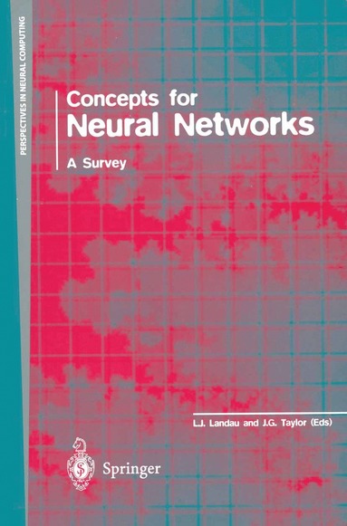 bokomslag Concepts for Neural Networks