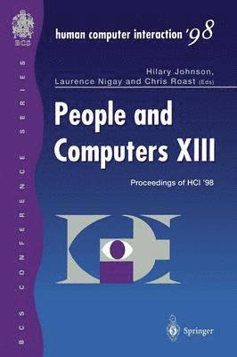 bokomslag People and Computers XIII