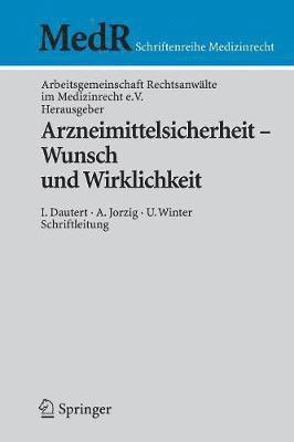 bokomslag Arzneimittelsicherheit - Wunsch und Wirklichkeit