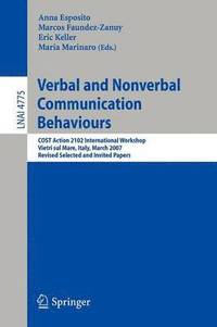 bokomslag Verbal and Nonverbal Communication Behaviours