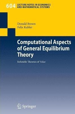 bokomslag Computational Aspects of General Equilibrium Theory