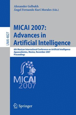 bokomslag MICAI 2007: Advances in Artificial Intelligence