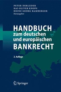 bokomslag Handbuch Zum Deutschen Und Europaischen Bankrecht