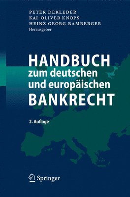 bokomslag Handbuch Zum Deutschen Und Europaischen Bankrecht