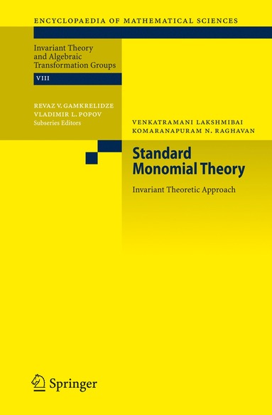 bokomslag Standard Monomial Theory