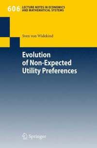 bokomslag Evolution of Non-Expected Utility Preferences