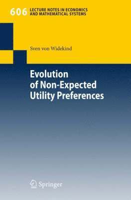 bokomslag Evolution of Non-Expected Utility Preferences