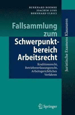 bokomslag Fallsammlung zum Schwerpunktbereich Arbeitsrecht