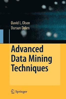 bokomslag Advanced Data Mining Techniques